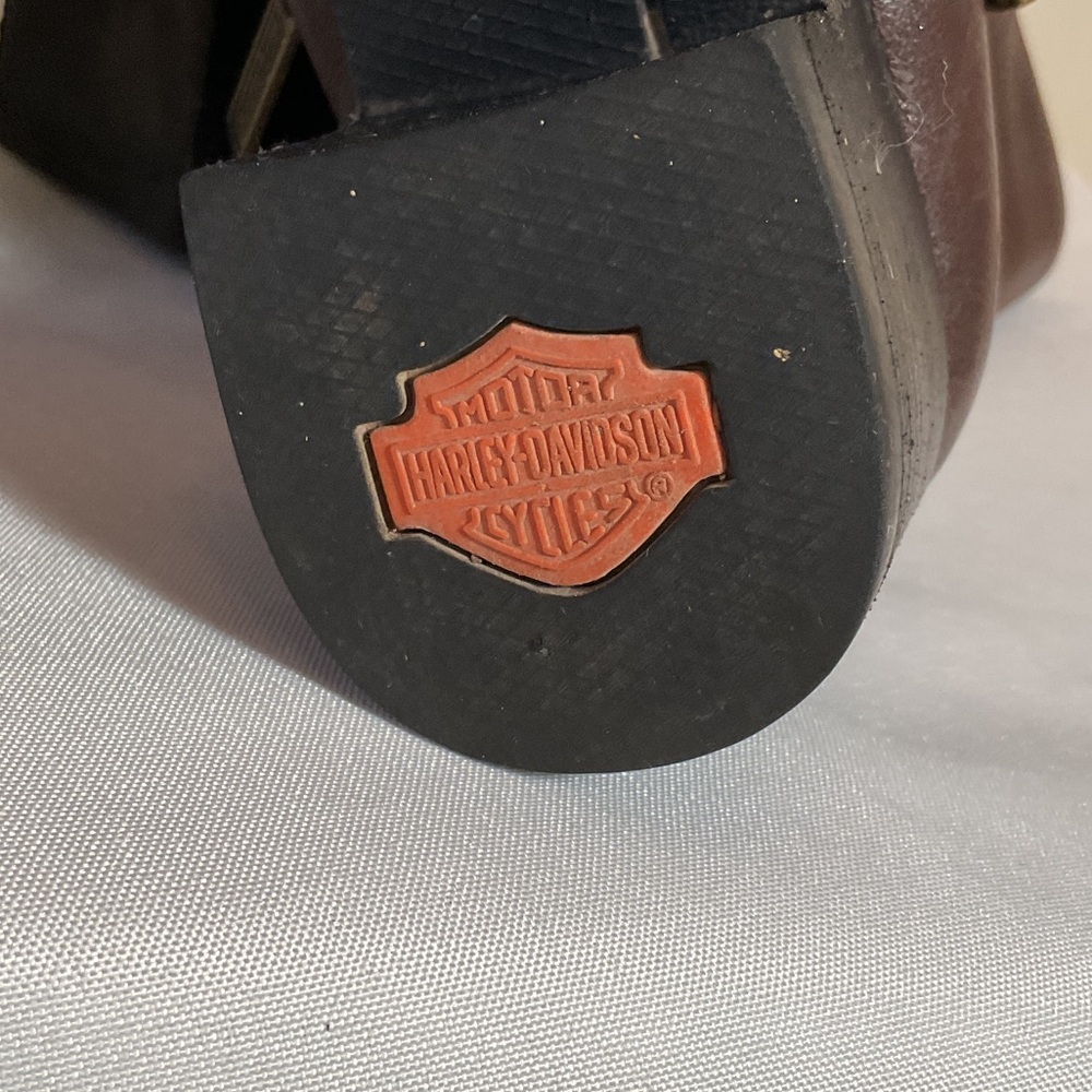 Harley-Davidson Women’s Dark Brown Heeled Boots - Picture 2 of 7